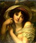 Follower of Jean-Baptiste Greuze - A Girl